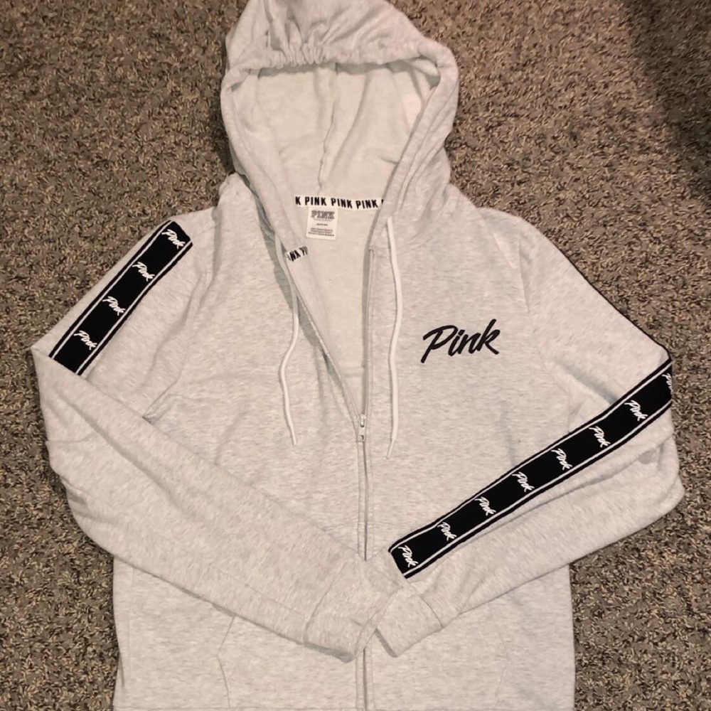 VS pink jacket